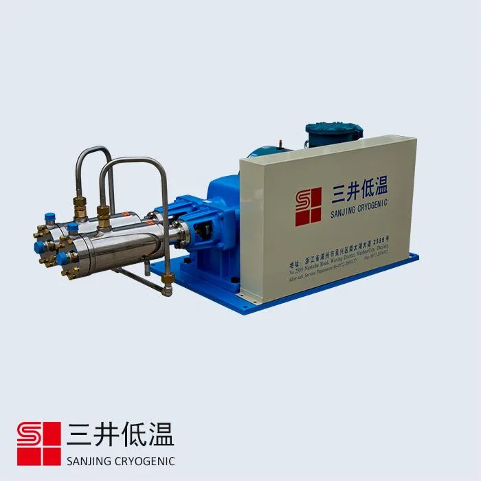 P41-Double IG 800-2000L Pompa di riempimento del gas industriale ad alta pressione